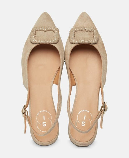 Slingback-Ballerina Serraje