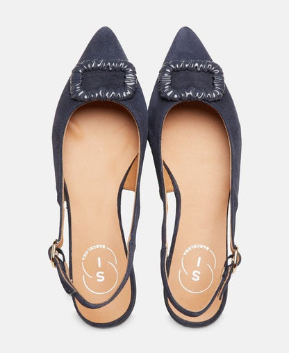 Slingback-Ballerina Serraje