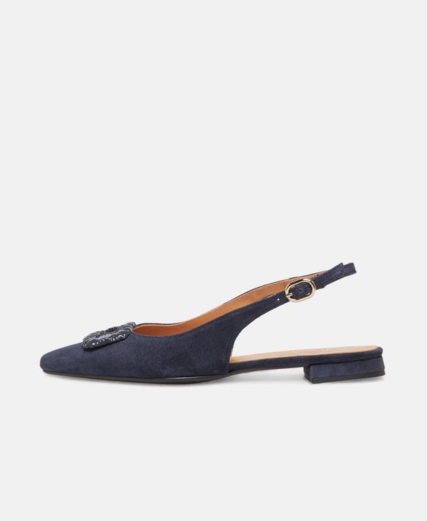 Slingback-Ballerina Serraje