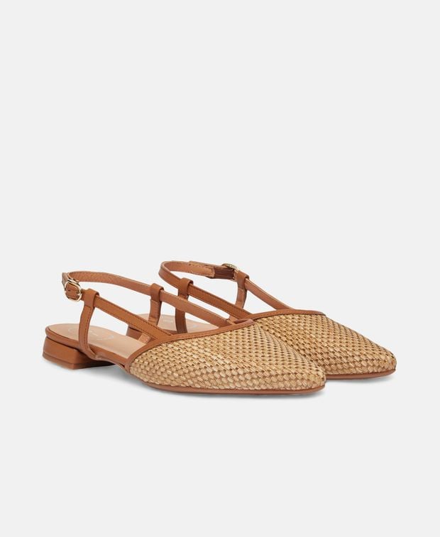 Slingback-Ballerina Bast