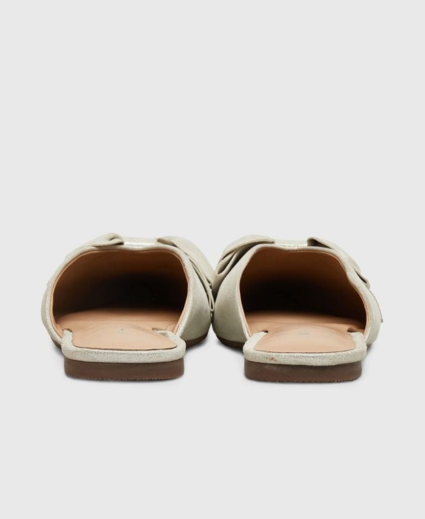 Mules Metallic