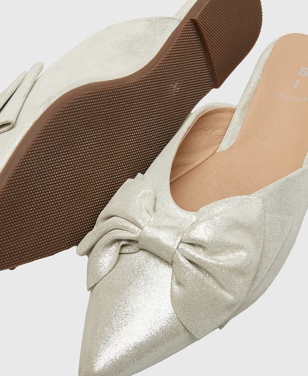 Mules Metallic