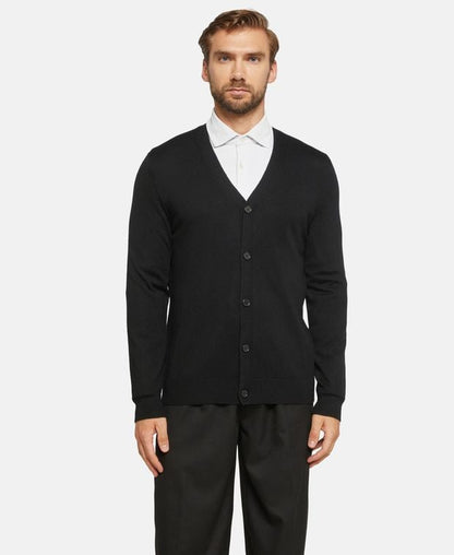 Woll-Strickjacke
