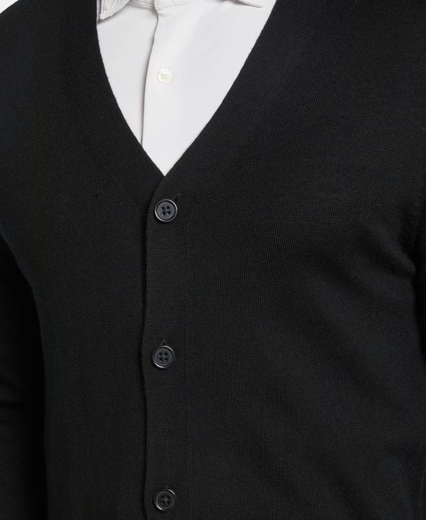 Woll-Strickjacke