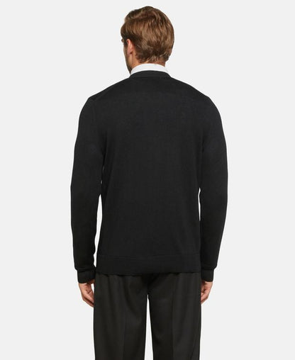 Woll-Strickjacke