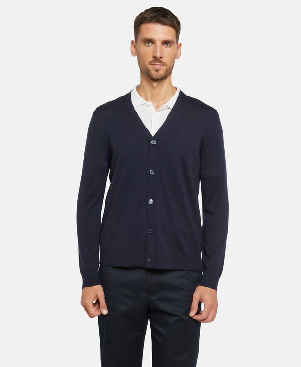 Woll-Strickjacke
