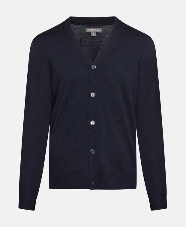 Woll-Strickjacke