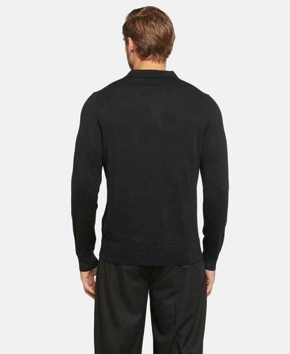 Langarm-Woll-Polo