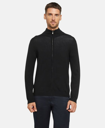 Woll-Strickjacke