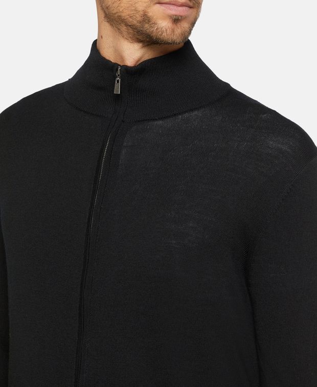 Woll-Strickjacke