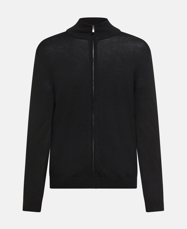 Woll-Strickjacke