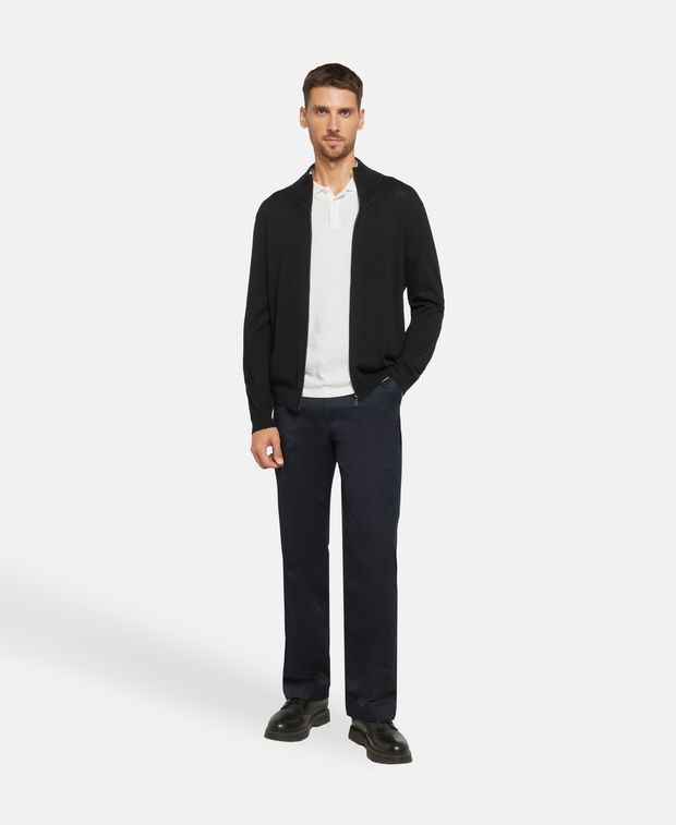 Woll-Strickjacke