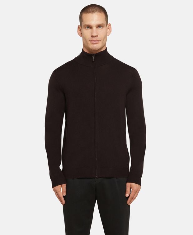 Woll-Strickjacke