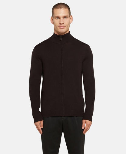 Woll-Strickjacke