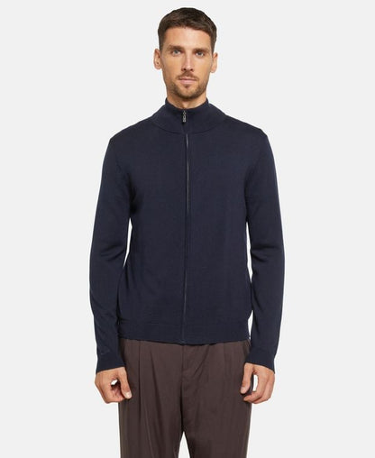 Woll-Strickjacke