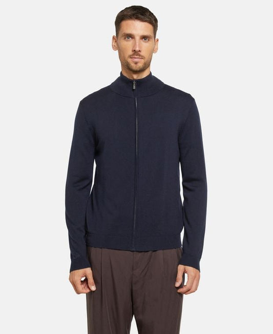 Woll-Strickjacke