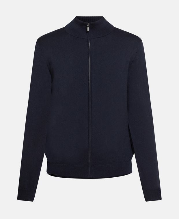 Woll-Strickjacke