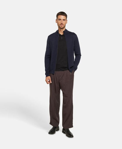 Woll-Strickjacke
