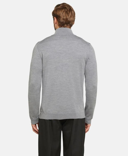 Woll-Strickjacke