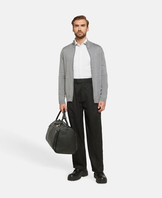 Woll-Strickjacke