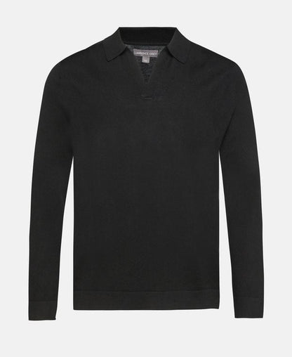 Langarm-Woll-Polo
