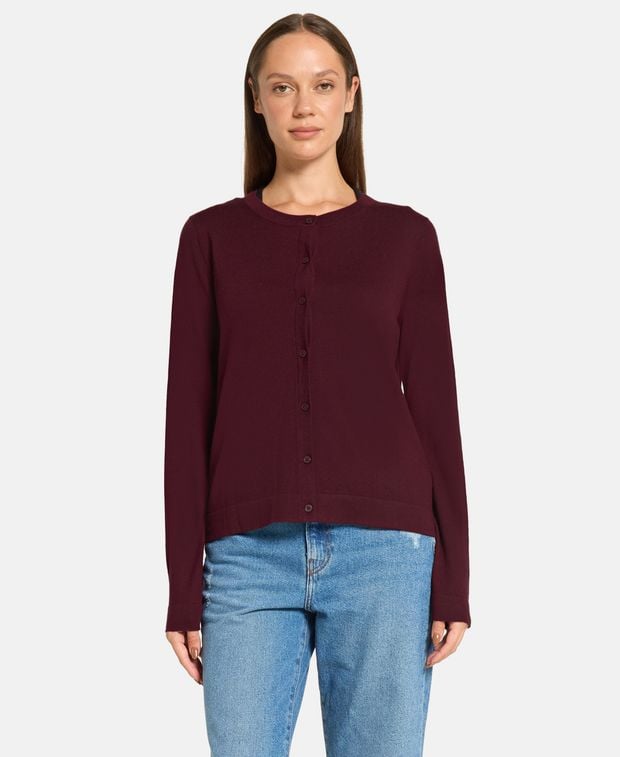 Woll-Strickjacke