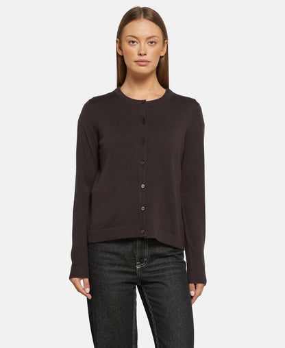 Woll-Strickjacke