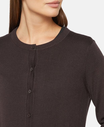Woll-Strickjacke
