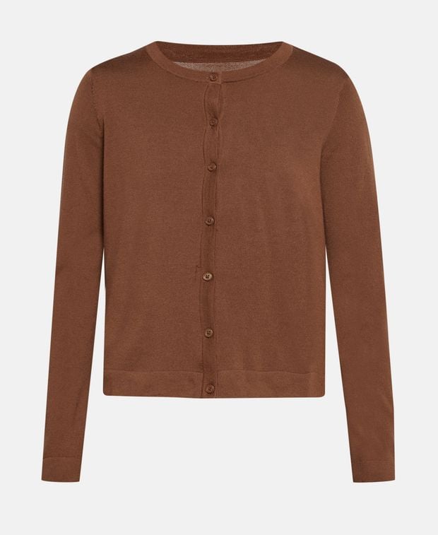 Woll-Strickjacke