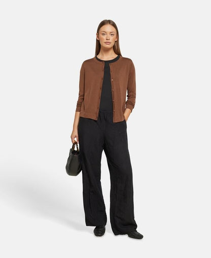 Woll-Strickjacke