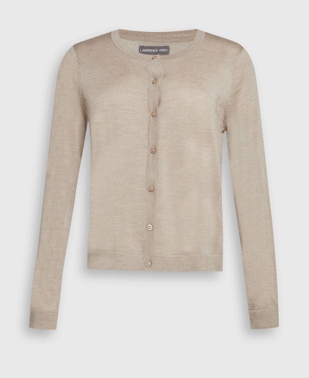 Woll-Strickjacke