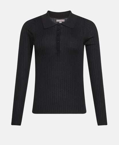 Langarm-Woll-Polo