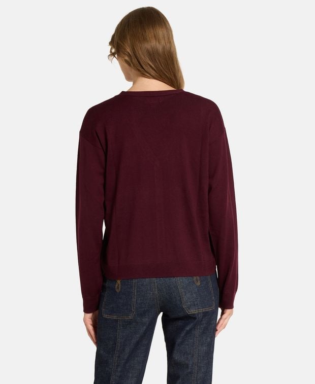 Woll-Strickjacke
