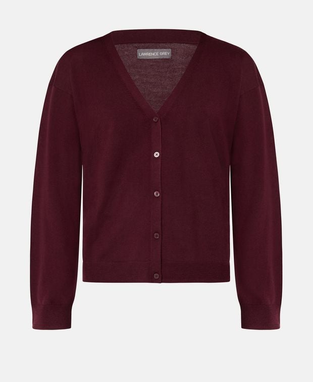 Woll-Strickjacke