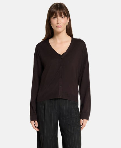 Woll-Strickjacke