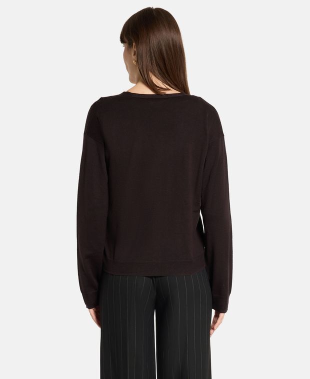 Woll-Strickjacke