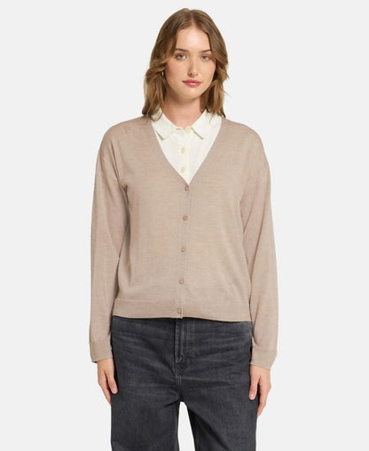 Woll-Strickjacke