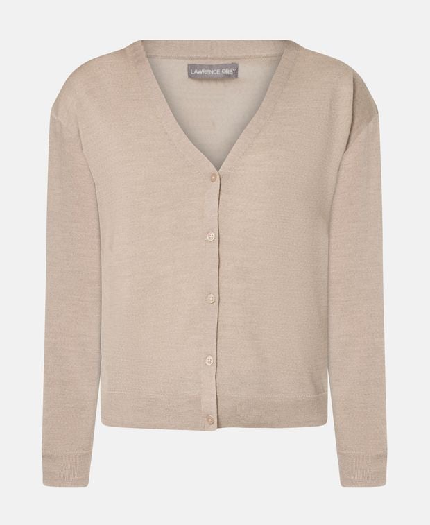 Woll-Strickjacke