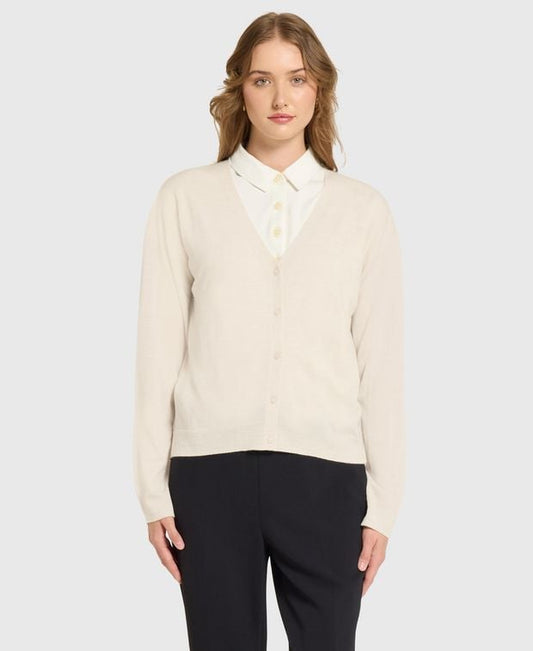 Woll-Strickjacke
