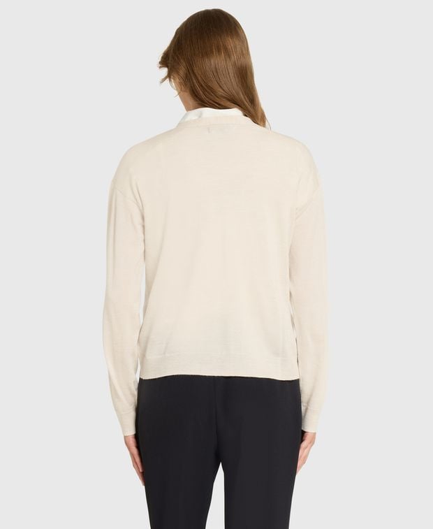 Woll-Strickjacke