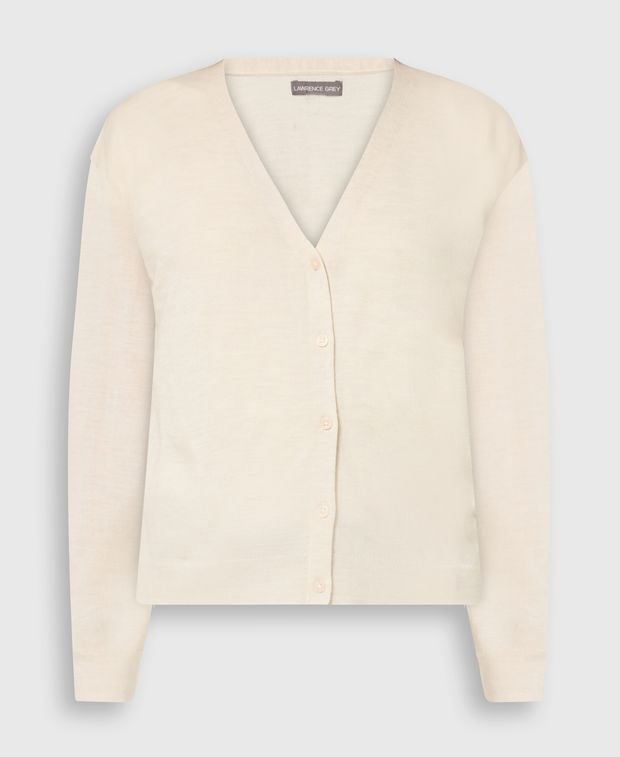 Woll-Strickjacke