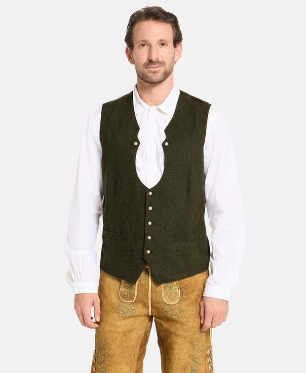Trachtenweste mit Wollanteil