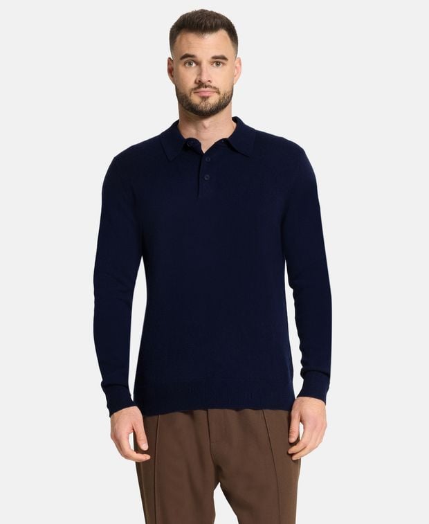 Kaschmir-Poloshirt