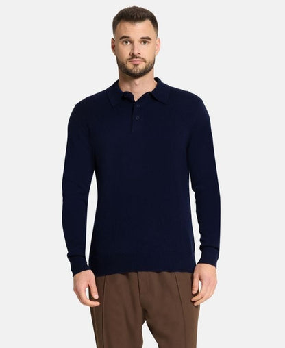 Kaschmir-Poloshirt
