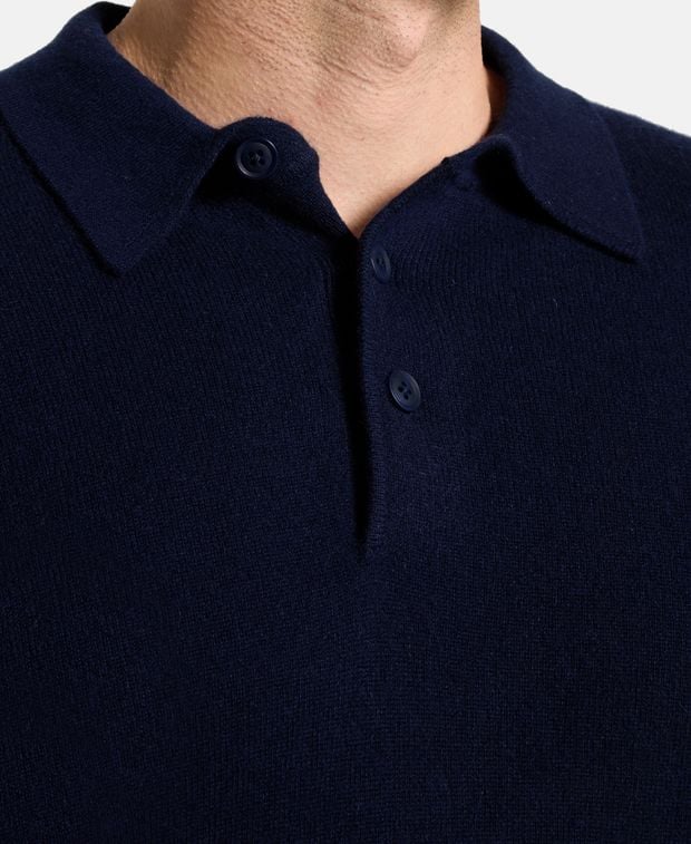 Kaschmir-Poloshirt