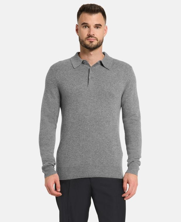 Kaschmir-Poloshirt