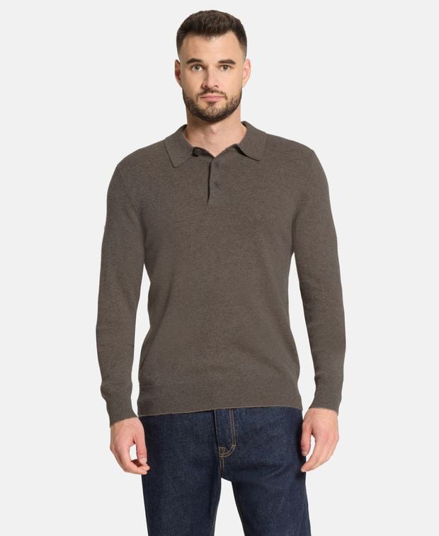 Kaschmir-Poloshirt