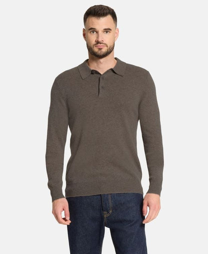 Kaschmir-Poloshirt