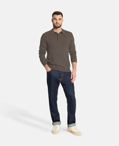 Kaschmir-Poloshirt