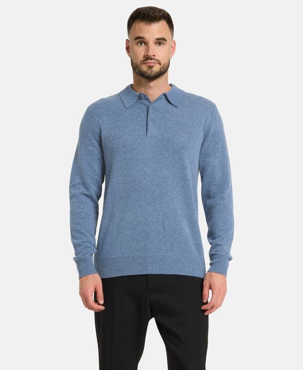 Kaschmir-Poloshirt